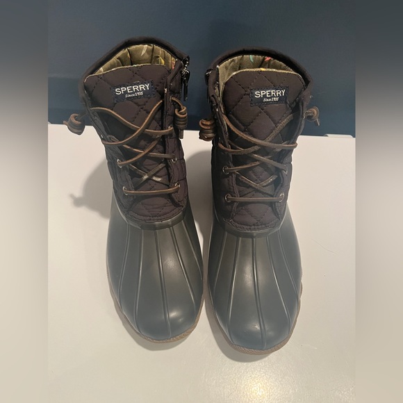 Sperry Shoes - Sperry Waterproof Duck Boots -Black Size 8.5 M